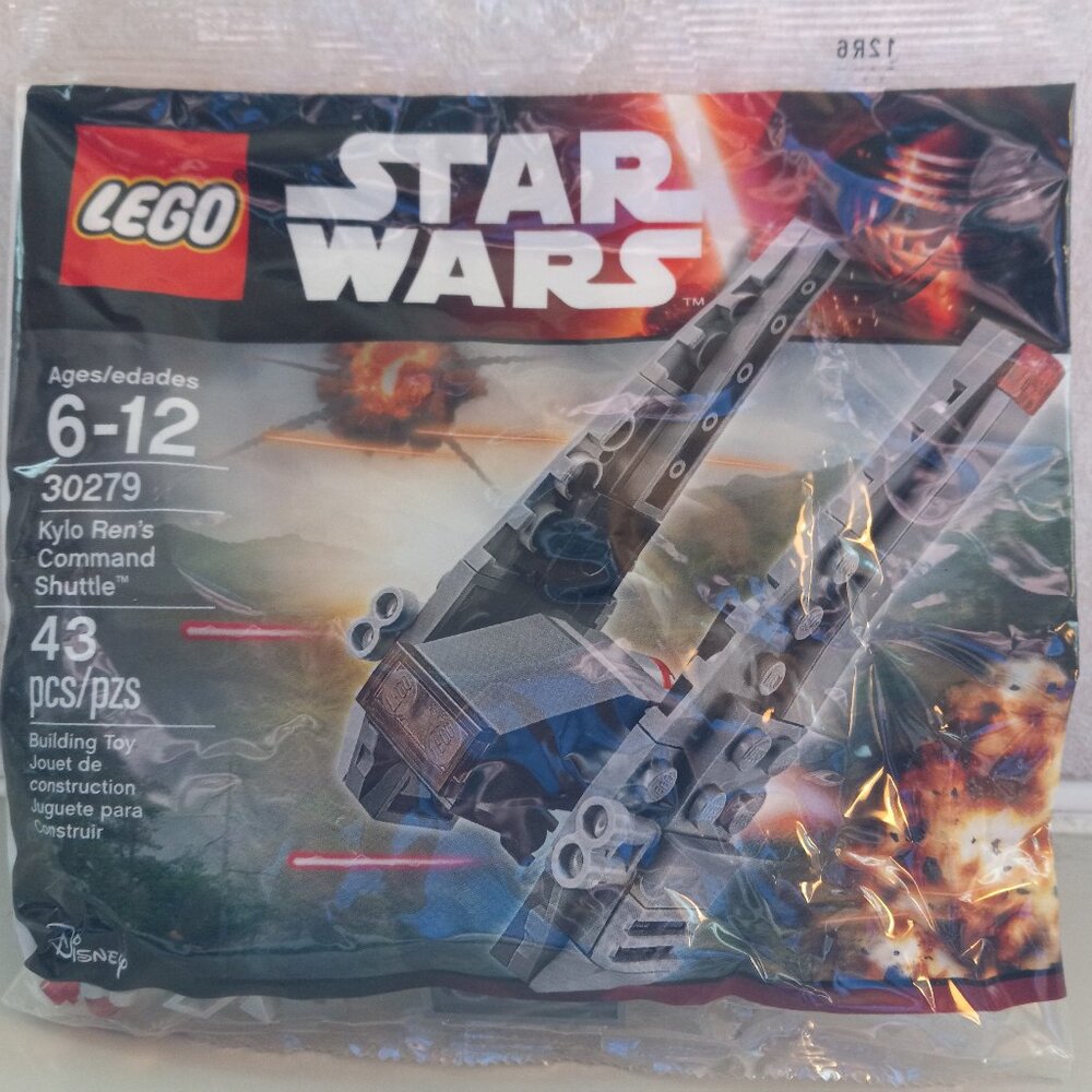 LEGO Star Wars Kylo Ren's Command Shuttle Polybag New